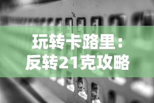 玩转卡路里：反转21克攻略的全面解读与实用指南，科学饮食与运动并进的健康瘦身法则