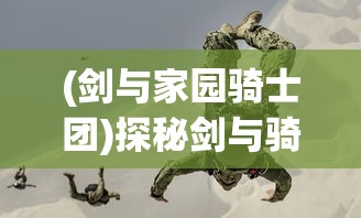 (剑与家园骑士团)探秘剑与骑士团:揭秘十大最强职业的独特战术与震撼实力